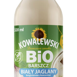BARSZCZ BIAŁY JAGLANY BEZGLUTENOWY KONCENTRAT BIO 320 ml - KOWALEWSKI