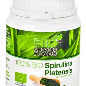 SPIRULINA PLATENSIS BIO (250 mg) 1200 TABLETEK - BIO ORGANIC FOODS