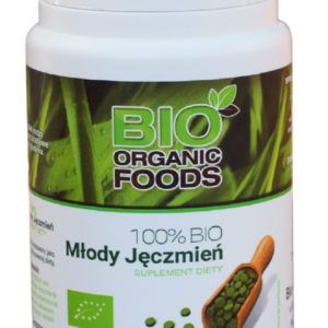 SOK Z MŁODEGO JĘCZMIENIA BIO (500 mg) 560 TABLETEK - BIO ORGANIC FOODS