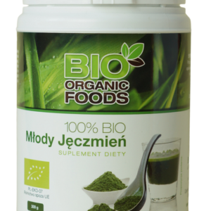 SOK Z MŁODEGO JĘCZMIENIA SPROSZKOWANY BIO 300 g - BIO ORGANIC FOODS