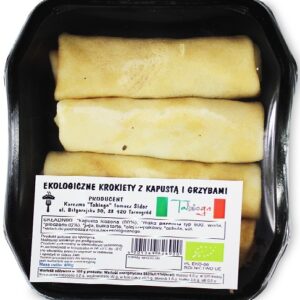 KROKIETY Z KAPUSTĄ I GRZYBAMI BIO 400 g - KARCZMA TABIAGO (NA ZAMÓWIENIE)