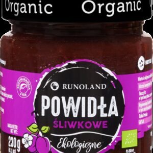 POWIDŁA ŚLIWKOWE BIO 230 g - RUNOLAND