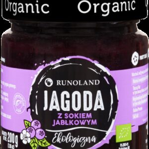 SŁODKA PRZEKĄSKA JAGODA BIO 200 g - RUNOLAND