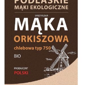 MĄKA ORKISZOWA CHLEBOWA TYP 750 BIO 1 kg - BIO LIFE (MĄKI PODLASKIE)