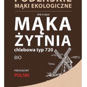 MĄKA ŻYTNIA CHLEBOWA TYP 720 BIO 1 kg - BIO LIFE (MĄKI PODLASKIE)