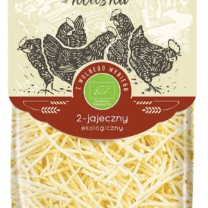 MAKARON (2 JAJECZNY SEMOLINOWY) KRAJANKA CIENKA BIO 250 g - BARTOLINI (SIELSKA KLUSKA)