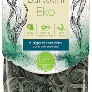MAKARON (SEMOLINOWY Z ALGAMI MORSKIMI) GNIAZDA TAGLIATELLE BIO 250 g - BARTOLINI