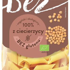 MAKARON PROTEINOWY (Z CIECIERZYCY) PENNE BEZGLUTENOWY BIO 250 g - BARTOLINI