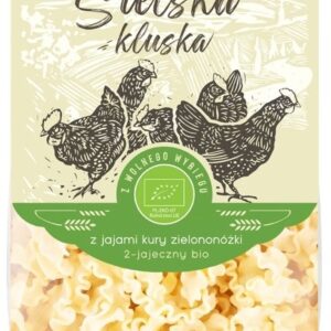 MAKARON (Z JAJAMI KURY ZIELONONÓŻKI) FALA BIO 250 g - BARTOLINI (SIELSKA KLUSKA)