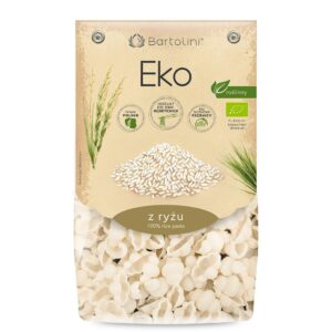 MAKARON (RYŻOWY) MUSZELKI BIO 250 g - BARTOLINI