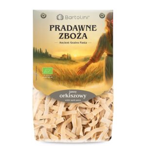 MAKARON (ORKISZOWY) WSTĄŻKI BIO 250 g - BARTOLINI (PRADAWNE ZBOŻA)