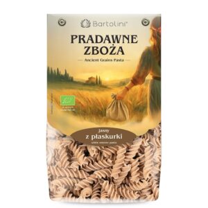 MAKARON (Z PŁASKURKI) ŚWIDERKI BIO 250 g - BARTOLINI (PRADAWNE ZBOŻA)