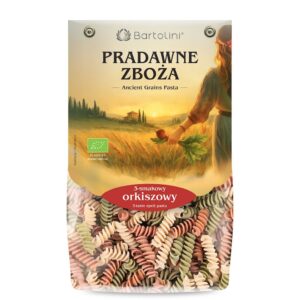 MAKARON (ORKISZOWY 3 SMAKOWY) ŚWIDERKI BIO 250 g - BARTOLINI (PRADAWNE ZBOŻA)