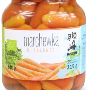 MARCHEWKA W ZALEWIE BIO 340 g (215 g) (SŁOIK) - BIO PLANET