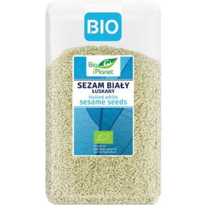 SEZAM BIAŁY ŁUSKANY BIO 1 kg - BIO PLANET