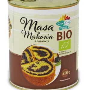 MASA MAKOWA Z BAKALIAMI BIO 850 g  - CROC-CRAC (BIOVERI)