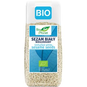 SEZAM BIAŁY NIEŁUSKANY BIO 200 g - BIO PLANET