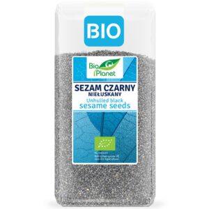 SEZAM CZARNY NIEŁUSKANY BIO 200 g - BIO PLANET
