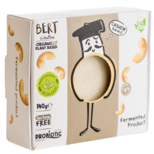 przecena WEGAŃSKA ALTERNATYWA SERA Z ORZECHÓW NERKOWCA BIO 140 g - BERT