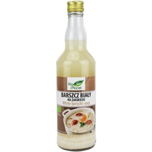 BARSZCZ BIAŁY NA ZAKWASIE NIEPASTERYZOWANY BIO 500 ml - BIO PLANET