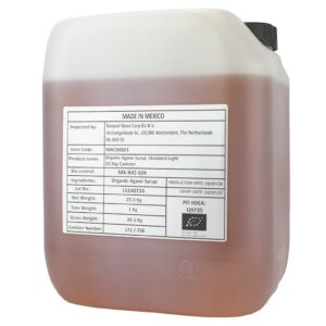 SYROP Z AGAWY BIO 25,5 kg (18,5 L) - HORECA