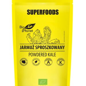 JARMUŻ SPROSZKOWANY BIO 125 g - BIO PLANET SUPERFOODS