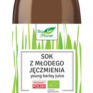 SOK Z MŁODEGO JĘCZMIENIA BIO 500 ml - BIO PLANET