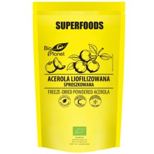 ACEROLA LIOFILIZOWANA SPROSZKOWANA BIO 100 g - BIO PLANET SUPERFOODS