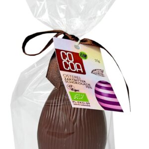 JAJKO Z CIEMNEJ CZEKOLADY 70 % BIO 55 g - COCOA (PRODUKT SEZONOWY)