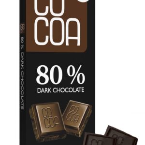CZEKOLADA CIEMNA 80 % BIO 40 g - COCOA