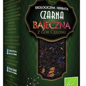 HERBATA CZARNA LIŚCIASTA BAJECZNA BIO 100 g - DARY NATURY