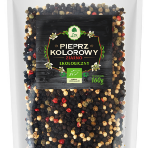 PIEPRZ KOLOROWY ZIARNISTY (UZUPEŁNIENIE) BIO 160 g - DARY NATURY