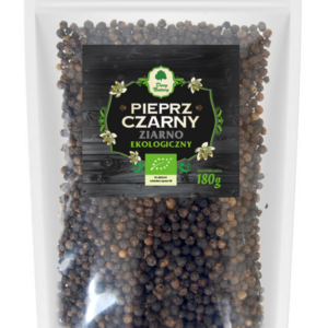 PIEPRZ CZARNY ZIARNISTY (UZUPEŁNIENIE) BIO 180 g - DARY NATURY