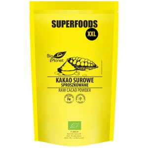 KAKAO SUROWE SPROSZKOWANE BIO 400 g - BIO PLANET SUPERFOODS