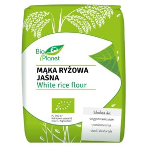 MĄKA RYŻOWA JASNA BIO 1 kg - BIO PLANET