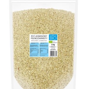 RYŻ JAŚMINOWY PEŁNOZIARNISTY BIO 5 kg - HORECA (BIO PLANET)