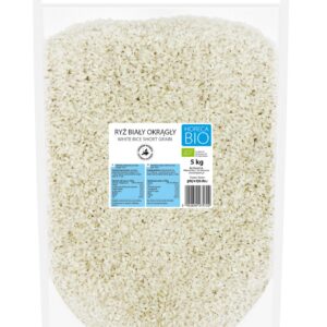 RYŻ BIAŁY OKRĄGŁY BIO 5 kg - HORECA (BIO PLANET)