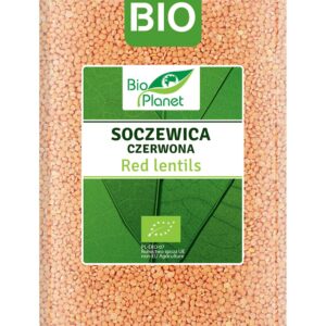 SOCZEWICA CZERWONA BIO 2 kg - BIO PLANET