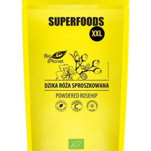 DZIKA RÓŻA SPROSZKOWANA BIO 500 g - BIO PLANET SUPERFOODS