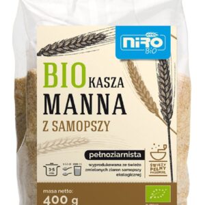 KASZA MANNA Z SAMOPSZY BIO 400 g - NIRO