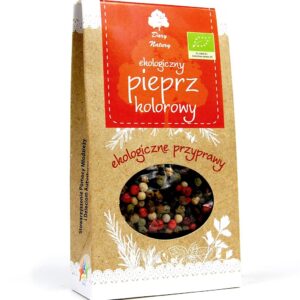 PIEPRZ KOLOROWY ZIARNISTY BIO 30 g - DARY NATURY
