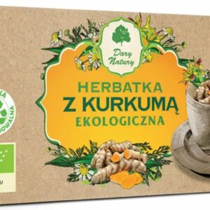 HERBATKA Z KURKUMĄ BIO (25 x 2 g) 50 g - DARY NATURY