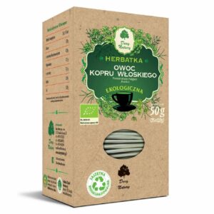 HERBATKA OWOC KOPRU WŁOSKIEGO BIO (25 x 2 g) 50 g - DARY NATURY