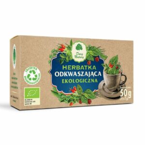 HERBATKA ODKWASZAJĄCA BIO (25 x 2 g) 50 g - DARY NATURY
