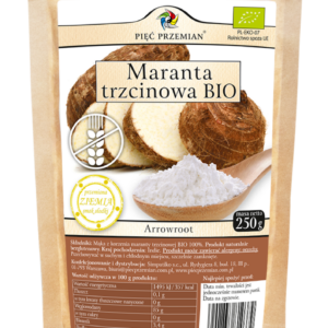 MARANTA TRZCINOWA BEZGLUTENOWA BIO 250 g - PIĘĆ PRZEMIAN