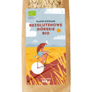 PŁATKI OWSIANE GÓRSKIE BEZGLUTENOWE BIO 500 g - PIĘĆ PRZEMIAN