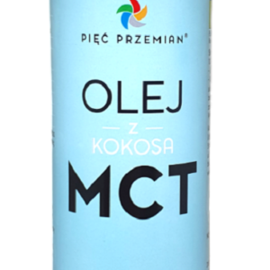 OLEJ KOKOSOWY MCT KETO BEZGLUTENOWY BIO 500 ml - PIĘĆ PRZEMIAN