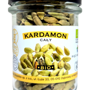 KARDAMON OWOCE BEZGLUTENOWY BIO 60 g - PIĘĆ PRZEMIAN