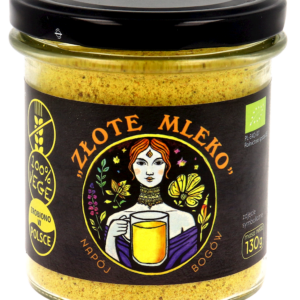 MIESZANKA PRZYPRAW "ZŁOTE MLEKO" BEZGLUTENOWA BIO 130 g - PIĘĆ PRZEMIAN