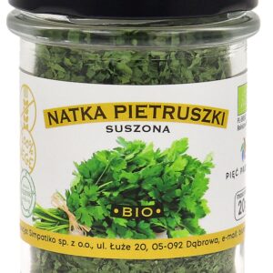 NATKA PIETRUSZKI SUSZONA BEZGLUTENOWA BIO 20 g - PIĘĆ PRZEMIAN